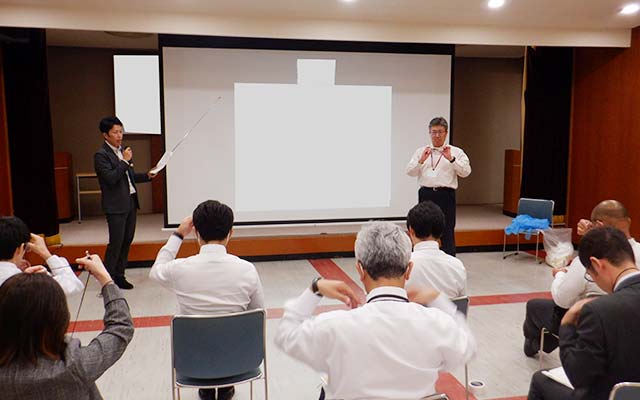 防護装備に関する研修